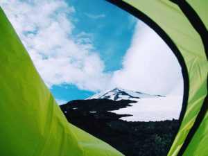 Mt Adams from the Tent